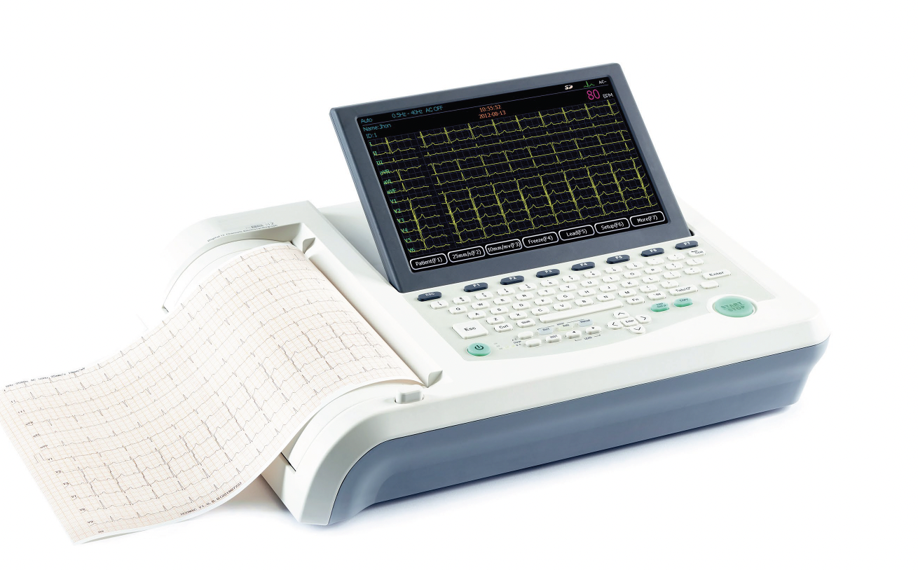 12 Channel ECG